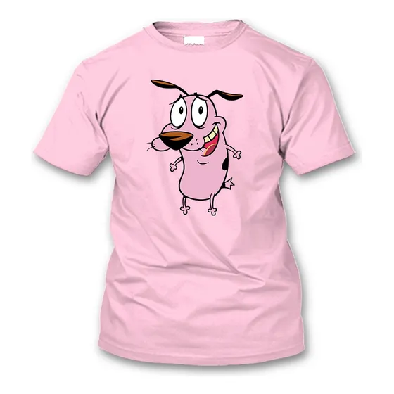 Playera Coraje El Perro Cobarde Caricatura