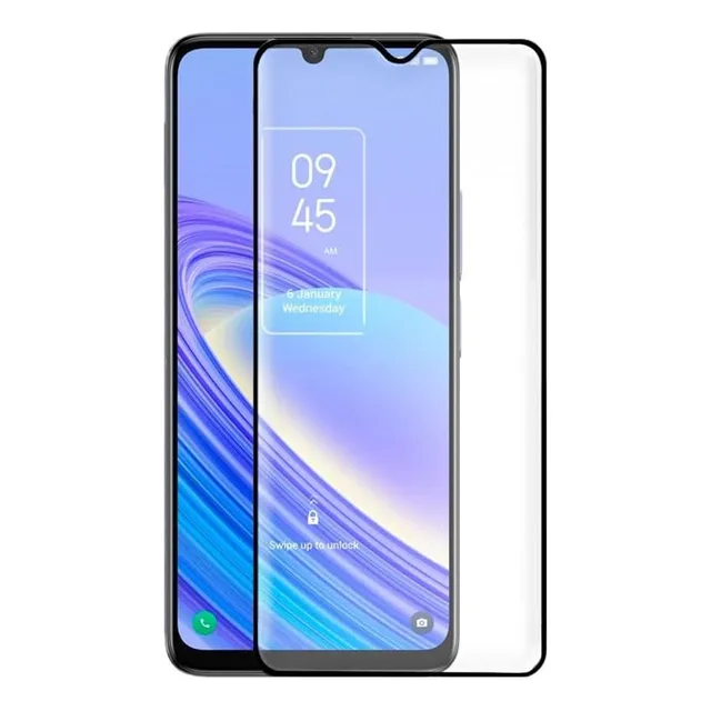 Vidrio Templado Full Cover Compatible Con Tcl 40 Se
