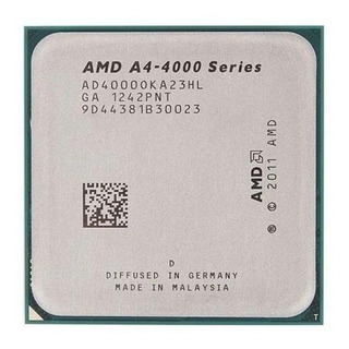 Processador Amd Fm2 A4-4000 3.0 Ghz Oem Socket Fm2 Processador Amd Fm2 A4-4000 3.0 Ghz Oem Socket Fm2