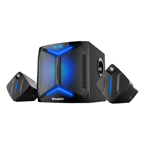 Mini System 2.1 Sm-ms 1302 300w Preto 127/220V - Sumay Potência RMS 300 W 127/220V
