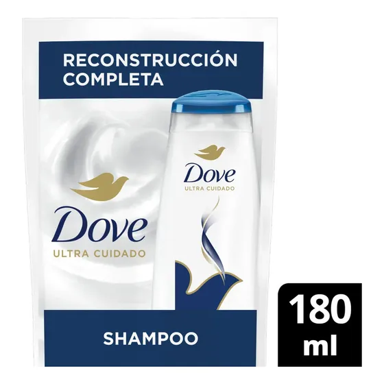 Shampoo Dove Repuesto Reconstruccion Completa X 180ml