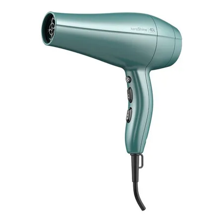Secador De Pelo Gama Diva 4d Kerashine Therapy 2300w Difusor Color Celeste
