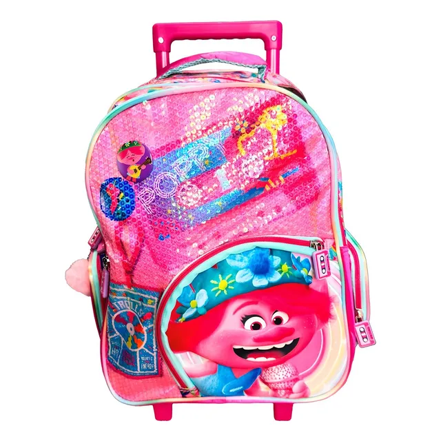 Mochila De Ruedas Primaria Trolls Band Together Urbania