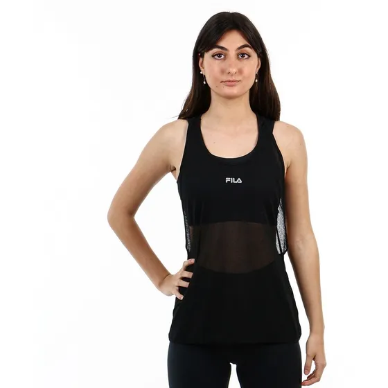 Remera De Mujer Fila Light Run Ii - Black/silver