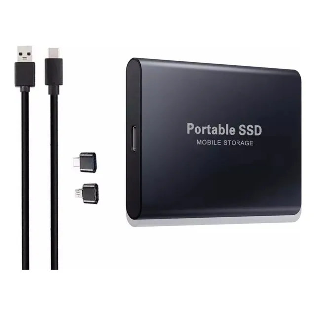 Externo Disco Duro Ssd 2tb (2000gb) Sólido Mini Portátil