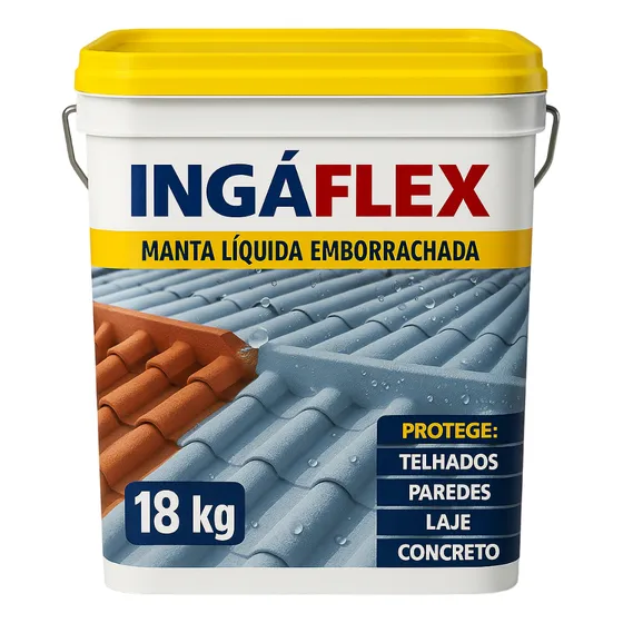 Garantia De Impermeabilização: Borracha Líquida 18kg