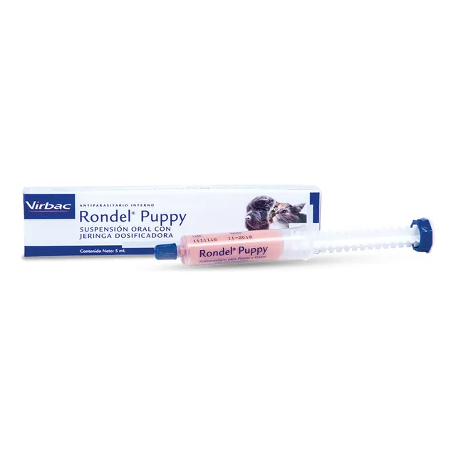 Desparasitante Cachorro Rondel Puppy Perros Gatos 5ml Virbac