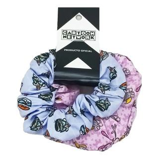 Scrunchies Dexter Cartoon Network Pack X 2 Gomitas Para Pelo Scrunchies Dexter Cartoon Network Pack X 2 Gomitas Para Pelo