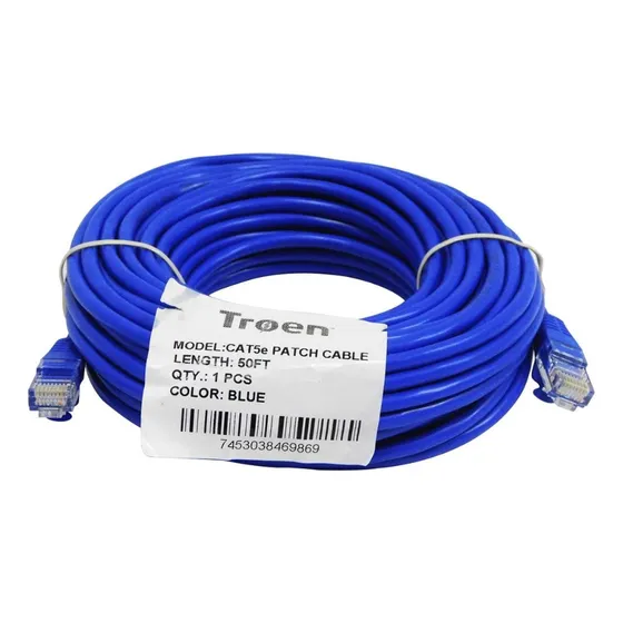 Cable De Red Utp 50ft ( 15 Mts ) Troen