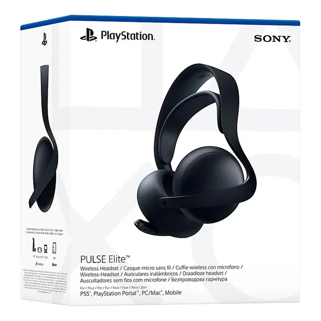 Audifonos Inalambricos Sony Pulse Elite Playstation 5 Negro