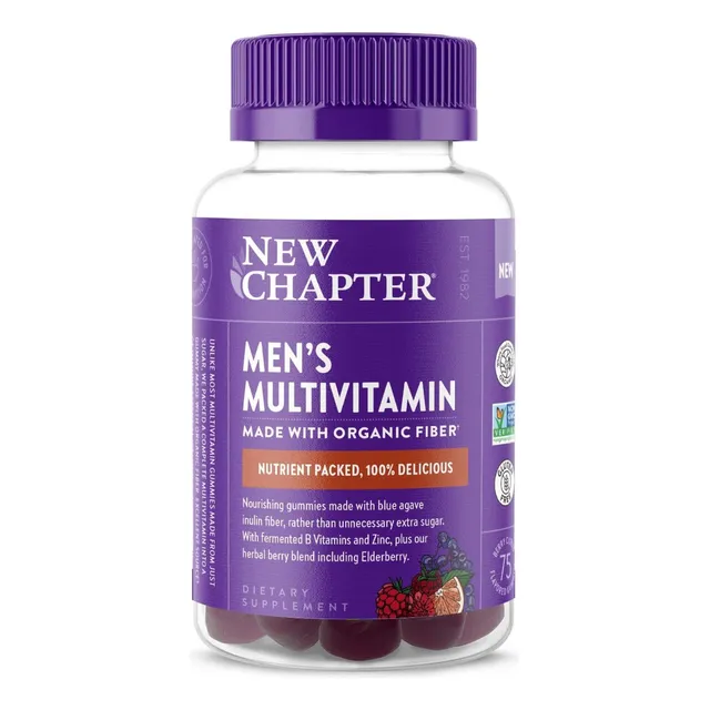 Multivitaminico Para Hombre New Chapter 75 Gomitas