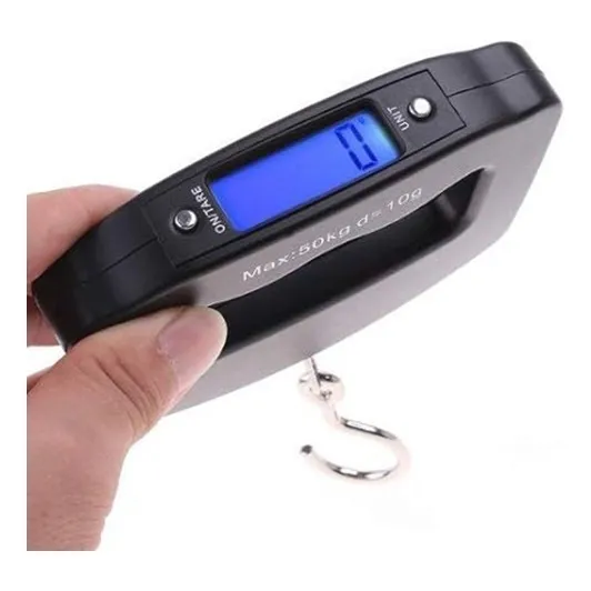 Balanza Digital Gancho Ideal Equipaje Valija Hasta 50kg