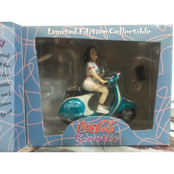 Moto  Coca Cola Vintage Edición Limitada A Escala
