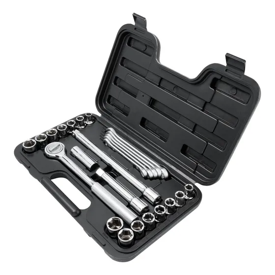 Juego De Dados Stanley Encastre 1/2'' 25 Pzas En Maleta