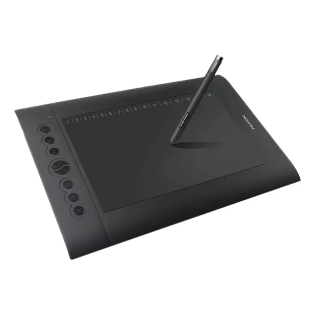 Tablet Diseño Gráfico Huion H610 Pro Con Pluma 8192