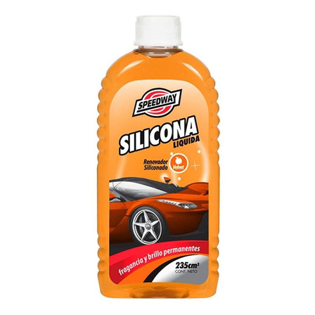 Silicona Liquida Para Auto Speedway X 235 Cc Velvet X 12 Un Color Naranja Claro Silicona Liquida Para Auto Speedway X 235 Cc Velvet X 12 Un Color Naranja Claro