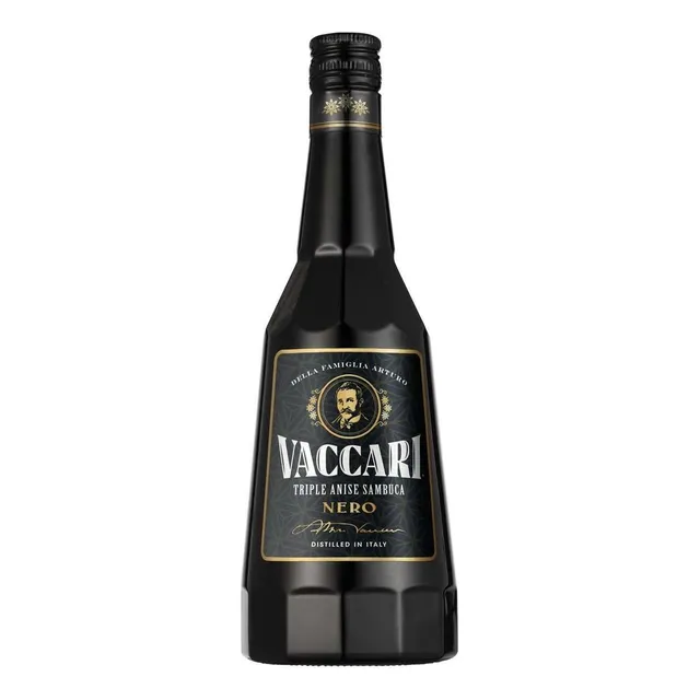 Licor Sambucca Vaccari Nero 700ml