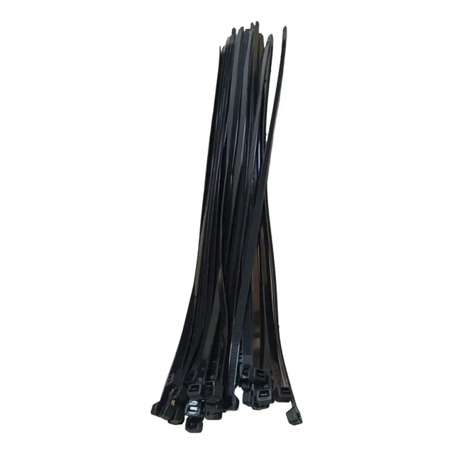  Tirrap Tirraje Amarre Plastico 8x500 Mm De 100 Unidades