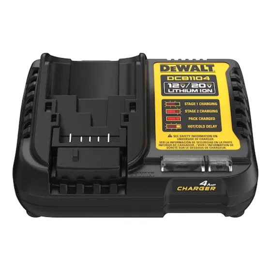 Carregador De Baterias 12-20 Volts Dcb1104 Bivolt Dewalt