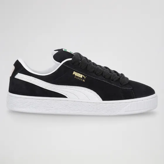 Zapatillas Puma Suede Xl En Negro Y Blanco