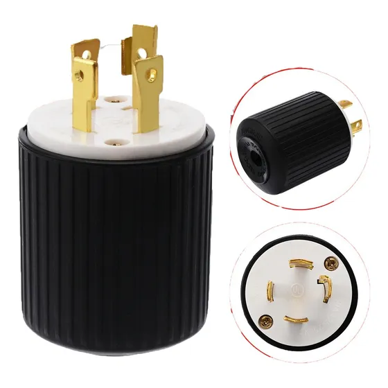 Clavija P/planta De Luz O Generador 120/240v Uso Rudo 30 Amp
