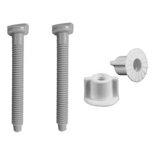 Conjunto Parafuso Fixação Tampa Vaso Oval Tupan Soft Close Conjunto Parafuso Fixação Tampa Vaso Oval Tupan Soft Close