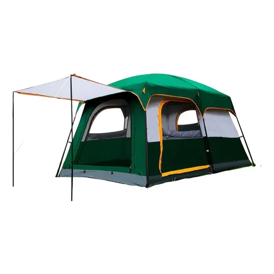 Barraca De Camping 6 Pessoas 2 Quartos Com Varanda 