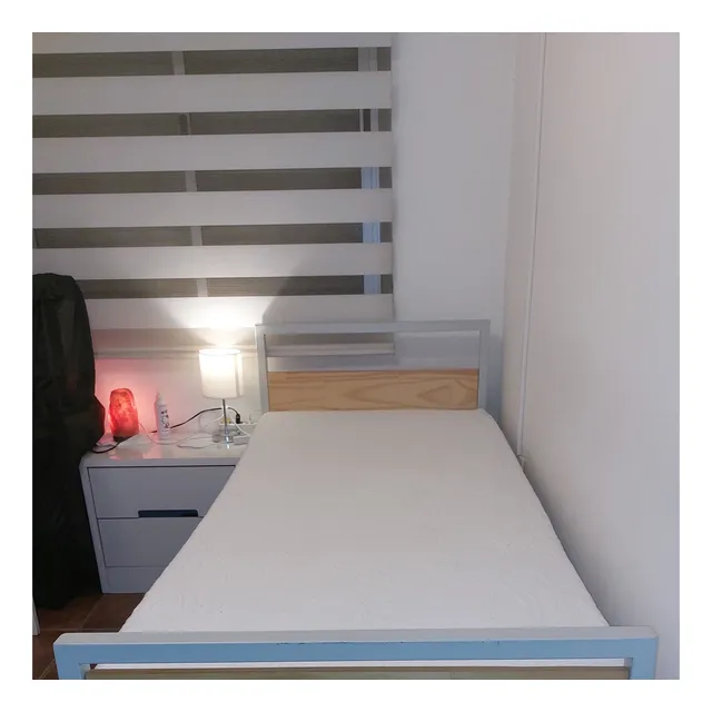 Cama Articulada Eléctrica, Colchón De Látex, Pie Y Cabecera
