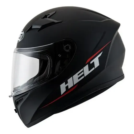 Capacete integral para moto Helt Street Polar preto tamanho 62 — foto 2