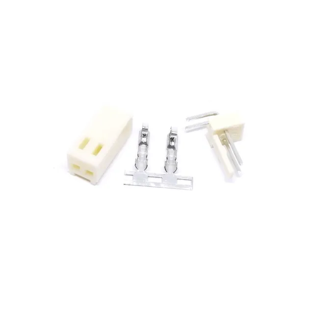 10 Juegos De Conector Tipo Molex 2 Pines 2.54mm Angulo Recto