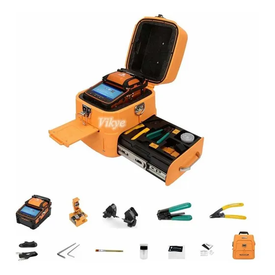 Ai 9 Empalmador Fibra Optica Alta Precision Automatico Kit