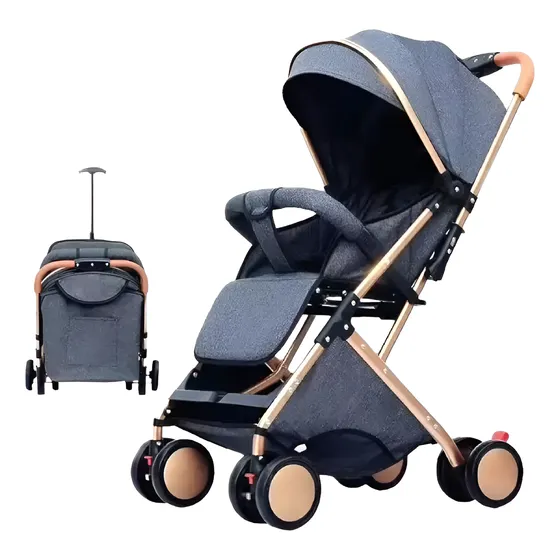 Coche Paseador Para Bebe Tipo Maleta + Toldillo 609-1