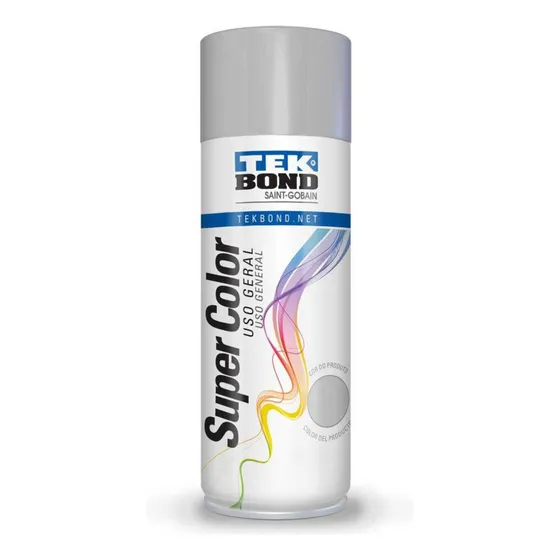 Pintura Spray 400ml Uso General Tekbond Color Primer Gris