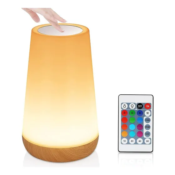 Lámpara De Noche 13 Colores Inteligente Bebe Control Tacti