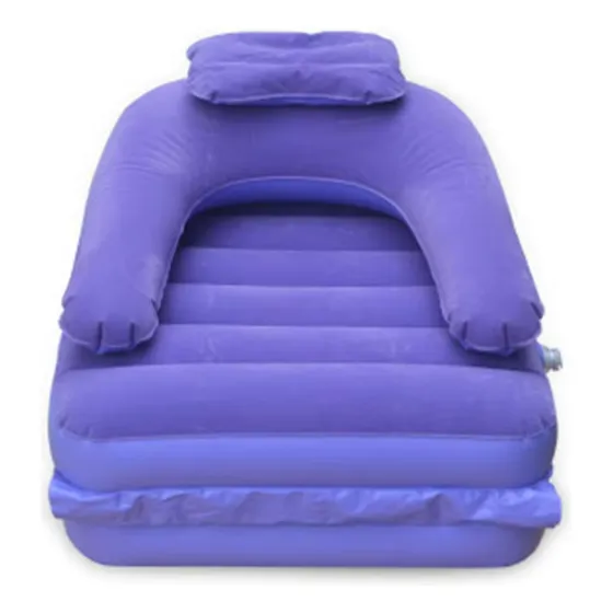 Puff Tipo Sofá Cama Inflable Plegable