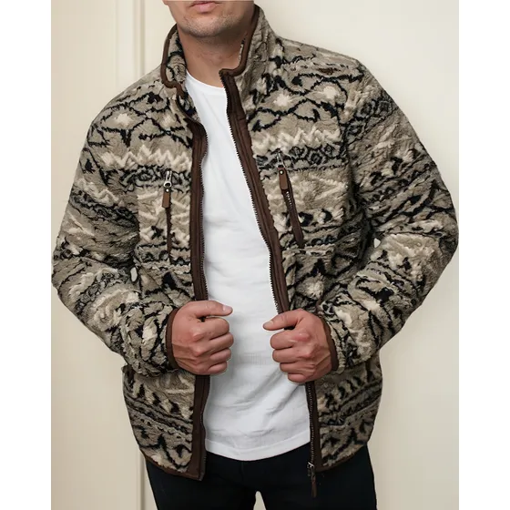 Poleron Estilo Etnico Modelo Cordero: ¡tu Aliado Perfecto Para El Frio!