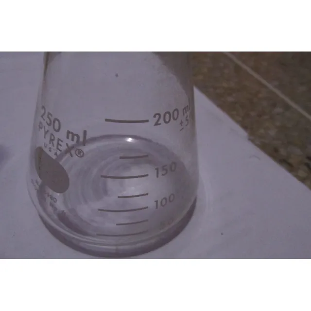Matraz Erlenmeyer / Fiola Vidrio Pyrex 200ml