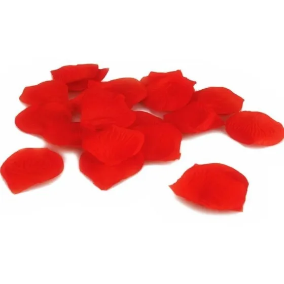 400 Pétalos De Rosas Artificiales Para Decoración, Bodas Color Rojo