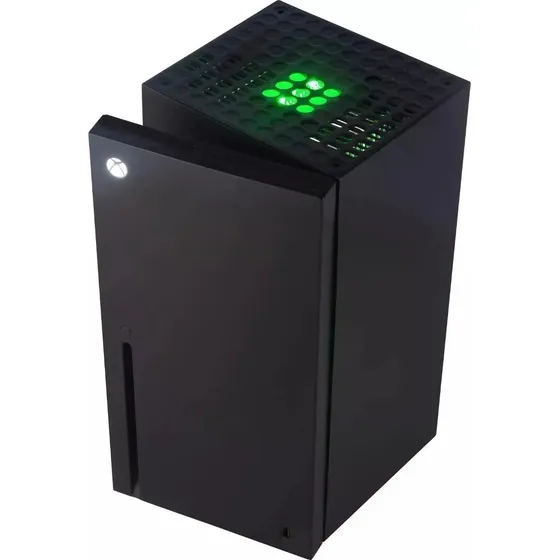 Refrigerador frigobar Microsoft Ukonic xbox mini refri color negro con capacidad de 4.5L 127V