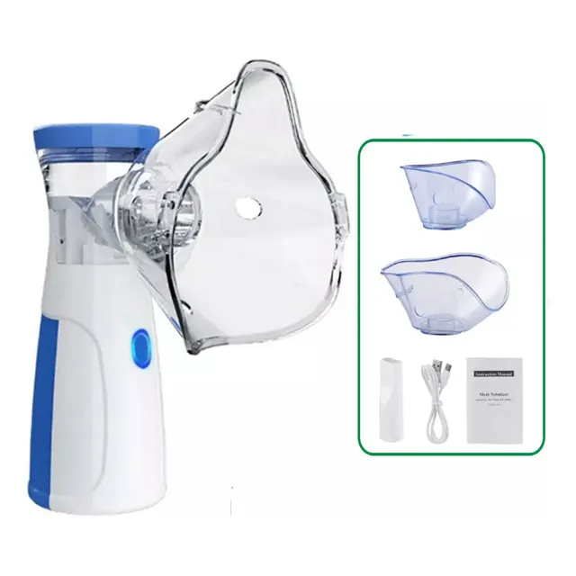 Nebulizador Ultrasónico Mesh Mini Portátil Recargable!!