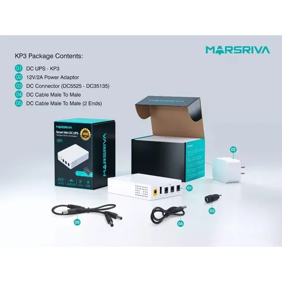 Mini Ups Inteligente Marsriva Kp3 18watts/10.000mah