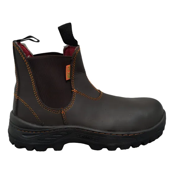 Bota Industrial Comando Toda Piel Dielectrica Casco Soldador