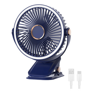 Ventilador De Pinza Con Linterna Led Recargable A Pilas,mini Ventilador De Pinza Con Linterna Led Recargable A Pilas,mini