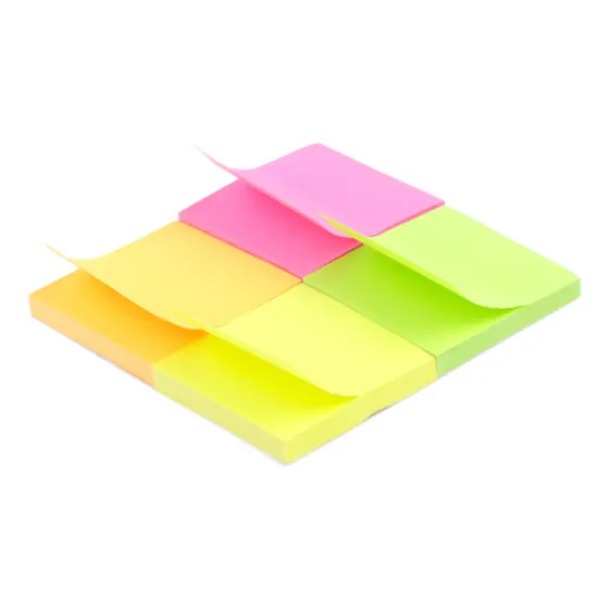 Notas Adhesivas 40x40mm 4x50h Color Multicolor