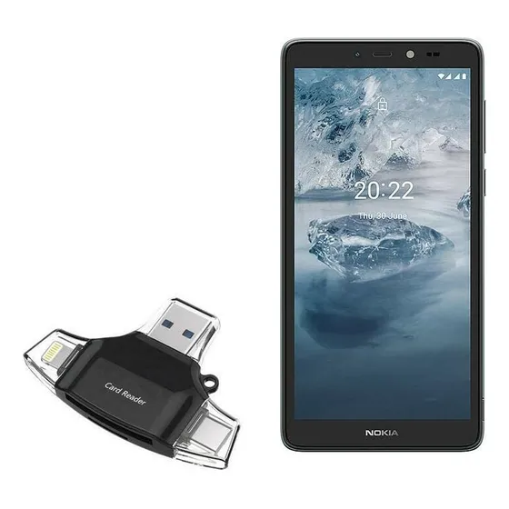 Lector Tarjeta Sd Allreader Microsd Compacto Usb Para Nokia