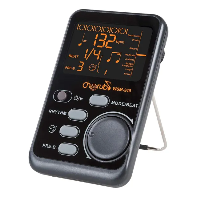 Metrónomo Digital Lcd Beat Tempo Para Piano