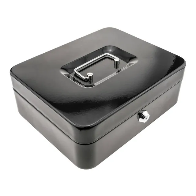 Caja Chica De Seguridad Metalica Con Llaves 20cm X 16cm