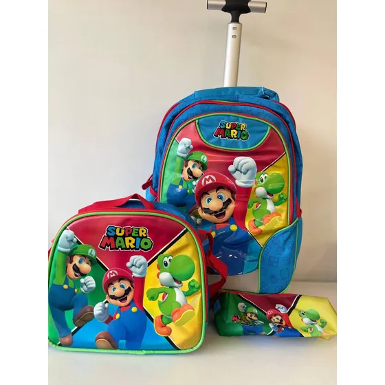 Maleta Escolar Mario Bross