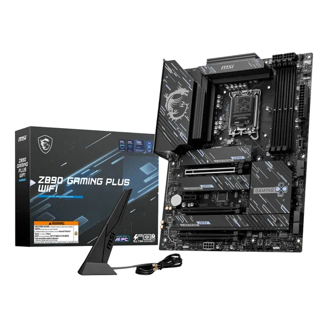 Tarjeta Madre Msi Z890 Gaming Plus Wifi Lga1851 Ddr5 Atx
