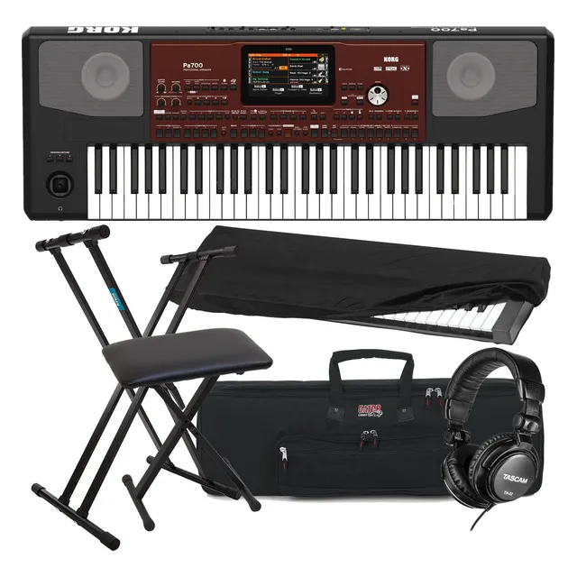 Korg Pa700 61-key Arranger Workstation, Keyboard 